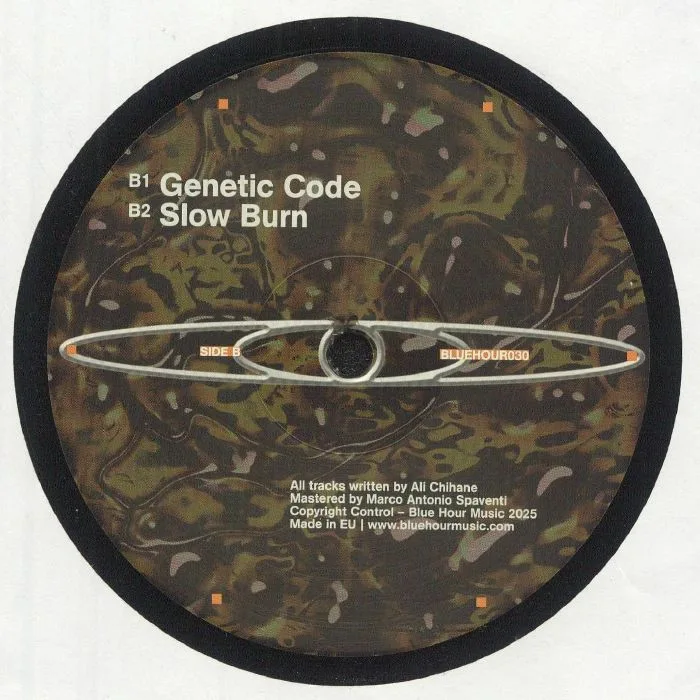 Back cover — DJ ALI — Genetic Code EP