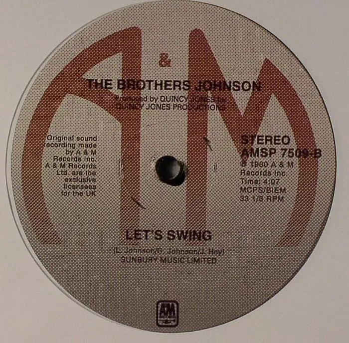 Back cover — The BROTHERS JOHNSON — Stomp