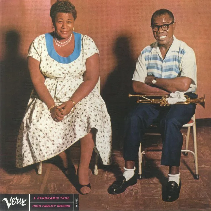 Front cover — Ella FITZGERALD / LOUIS ARMSTRONG — Ella & Louis (Verve Acoustic Series)