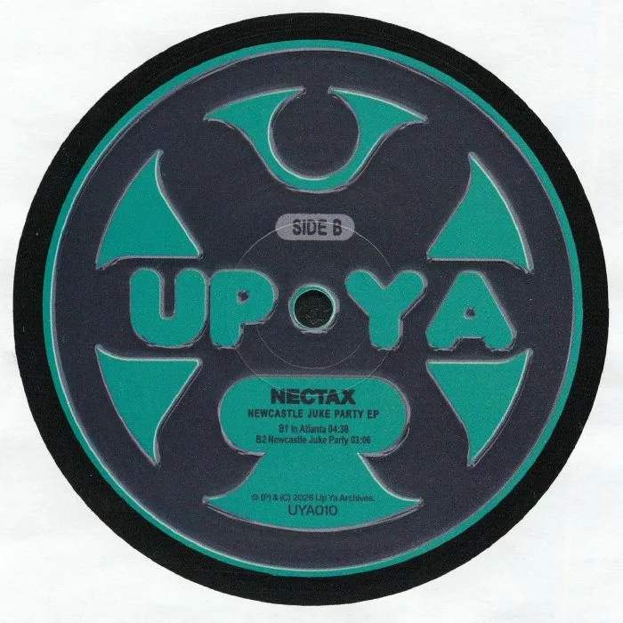 Обратная сторона обложки — NECTAX — Newcastle Juke Party EP