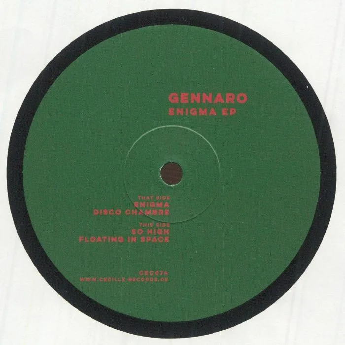 Front cover — GENNARO — Engima EP