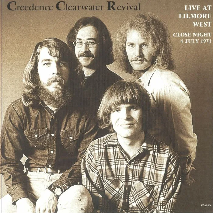 CREEDENCE CLEARWATER REVIVAL — Live At Filmore West: Close Night July 4 1971