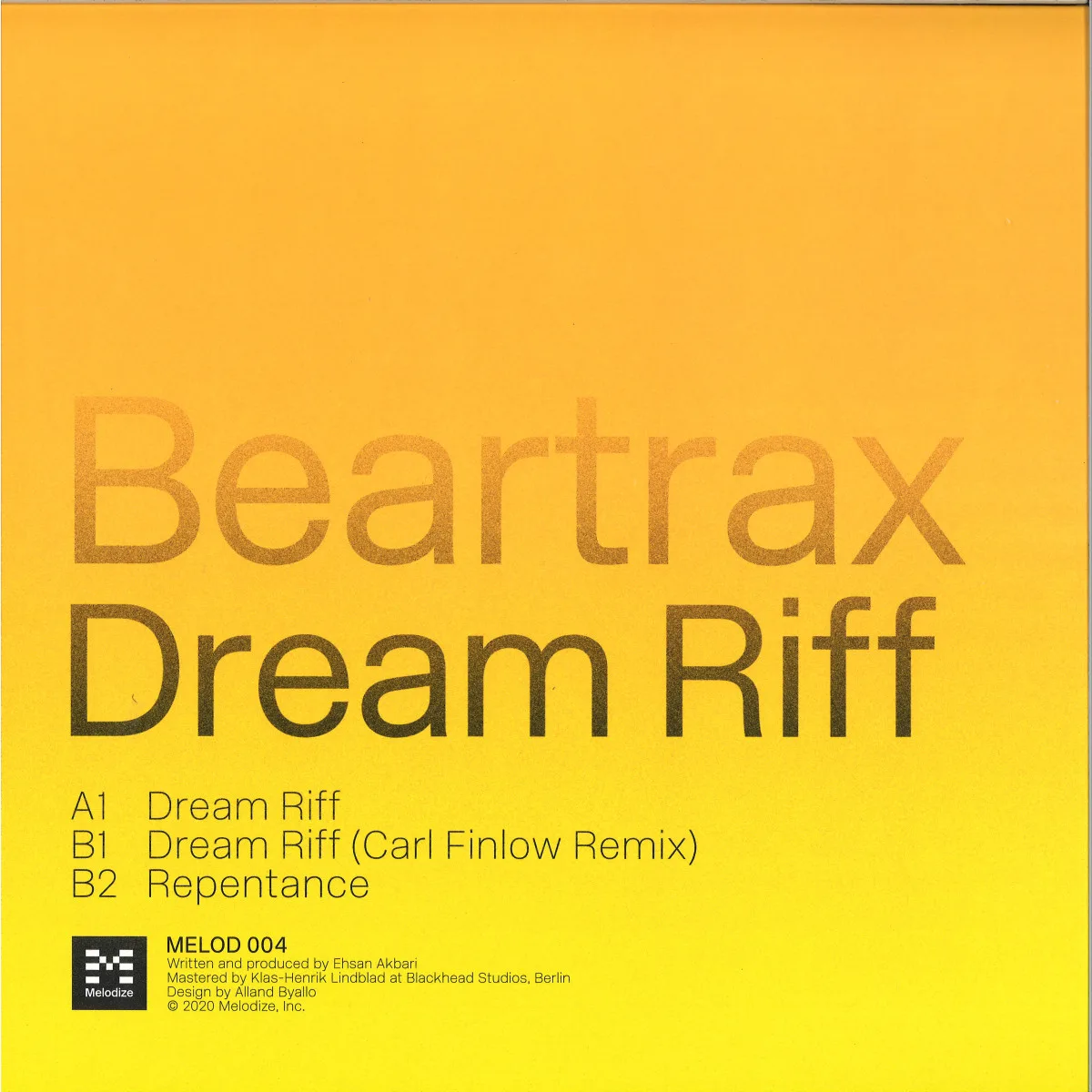 Back cover — Beartrax — Dream Riff