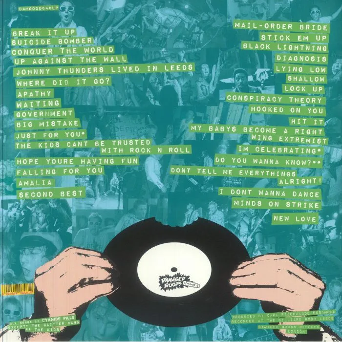 Back cover — CYANIDE PILLS — Singled Out