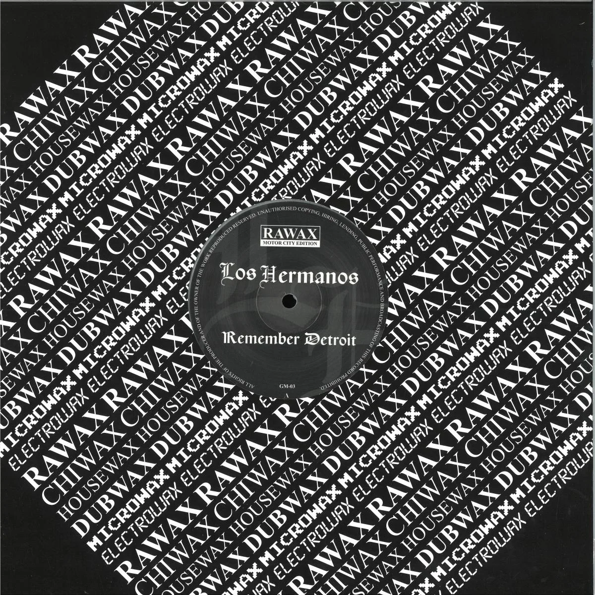 Обратная сторона обложки — Los Hermanos — Remember Detroit