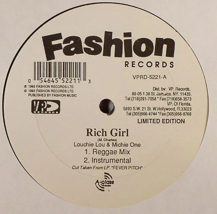 LOUCHIE LOU / MICHIE ONE — Rich Girl