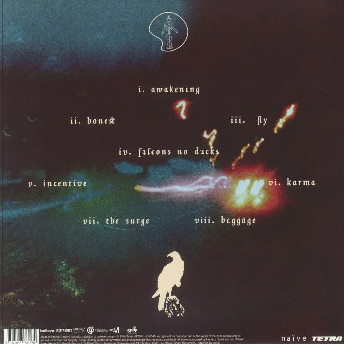 Back cover — Hendrix HARRIS — Awakening