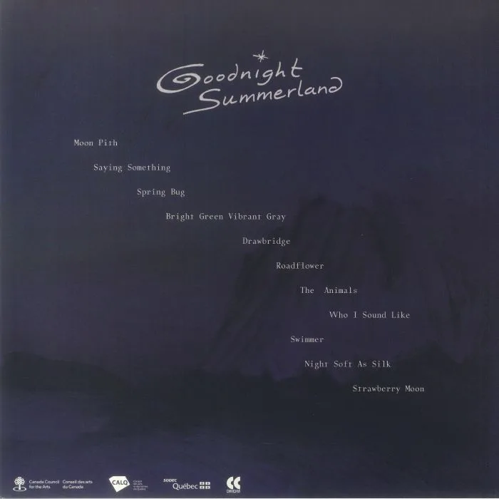 Back cover — Helena DELAND — Goodnight Summerland