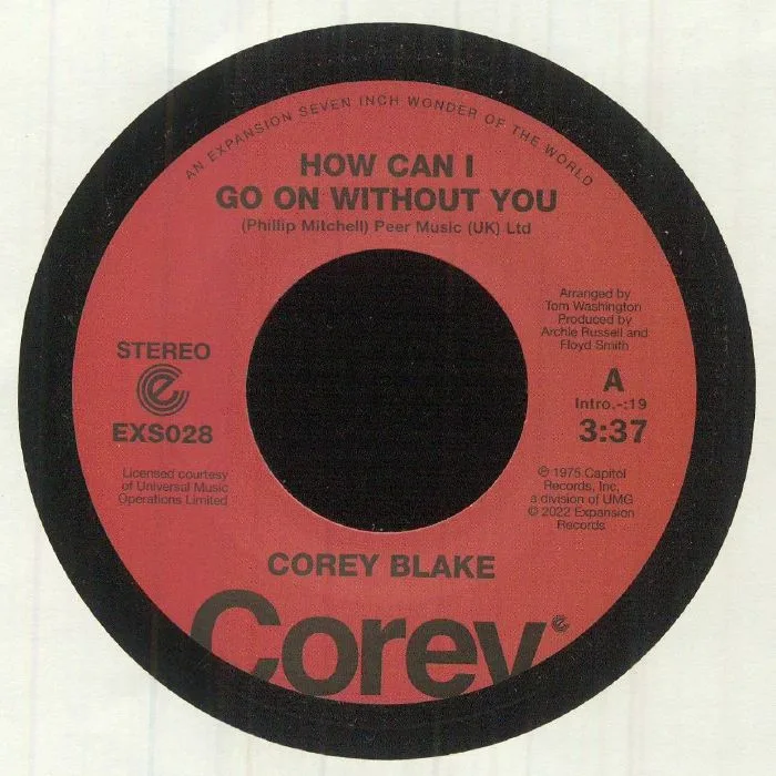 Corey BLAKE — How Can I Go On Without You