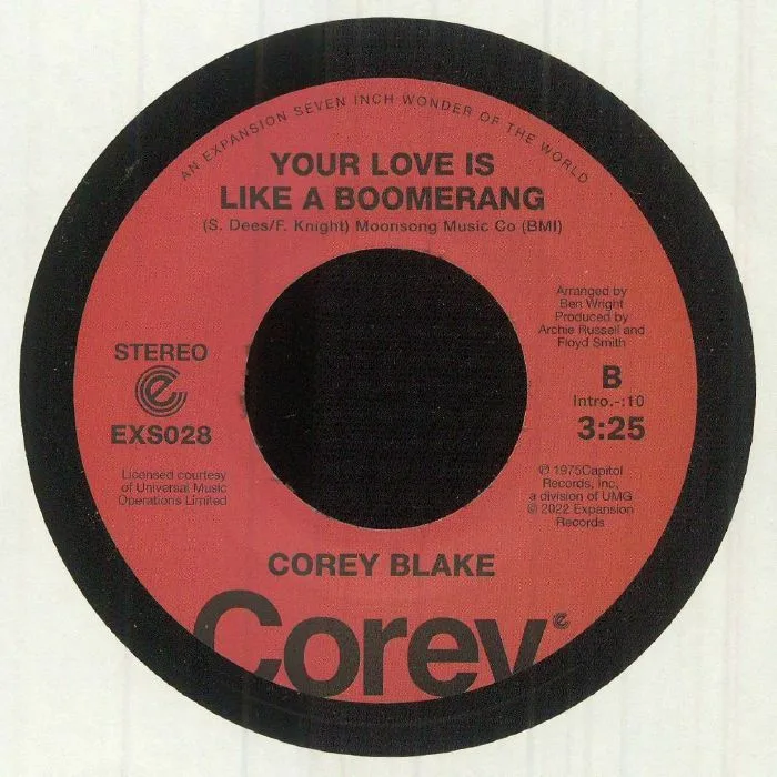 Back cover — Corey BLAKE — How Can I Go On Without You