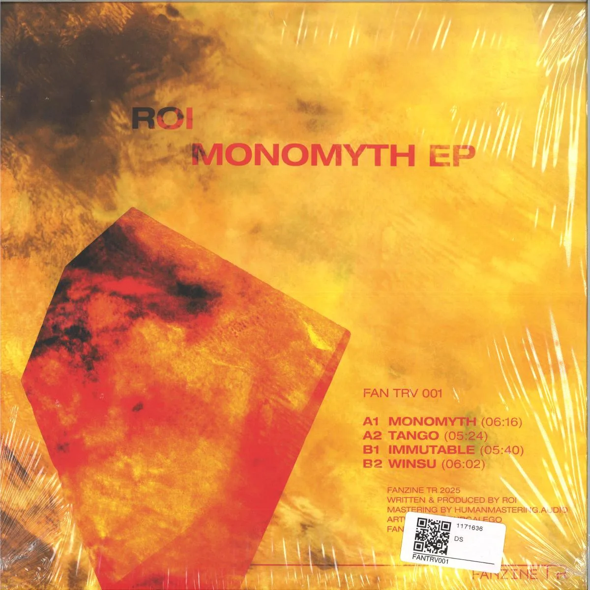 Обратная сторона обложки — Roi — Monomyth Ep