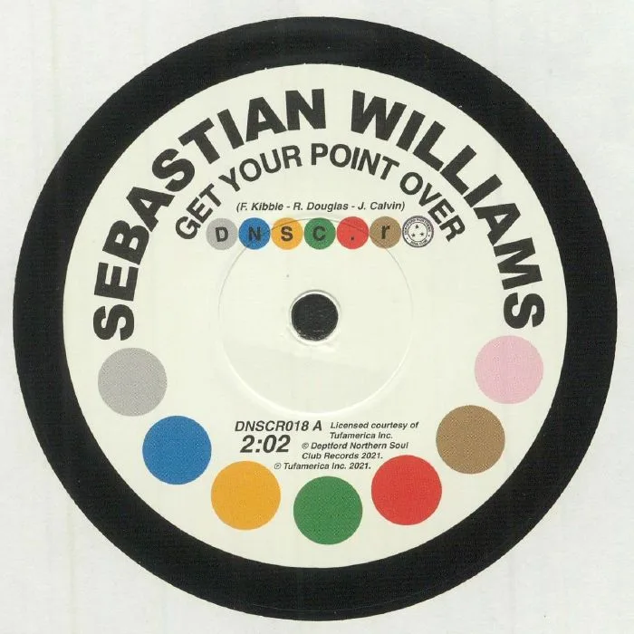 Лицевая сторона обложки — Sebastian WILLIAMS — Get Your Point Over