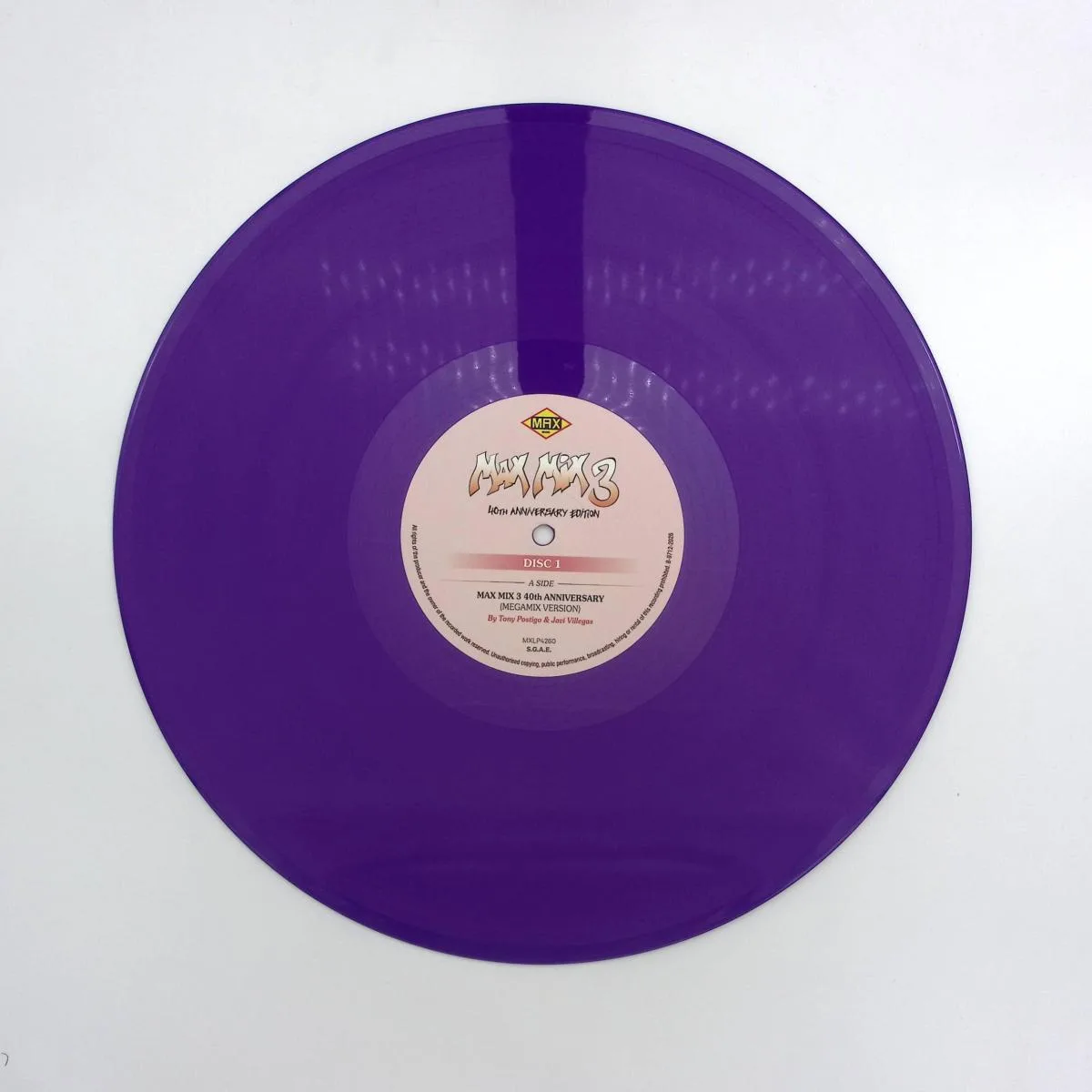 Various — MAX MIX 3 40TH ANNIVERSARY EDITION LP 3x12"