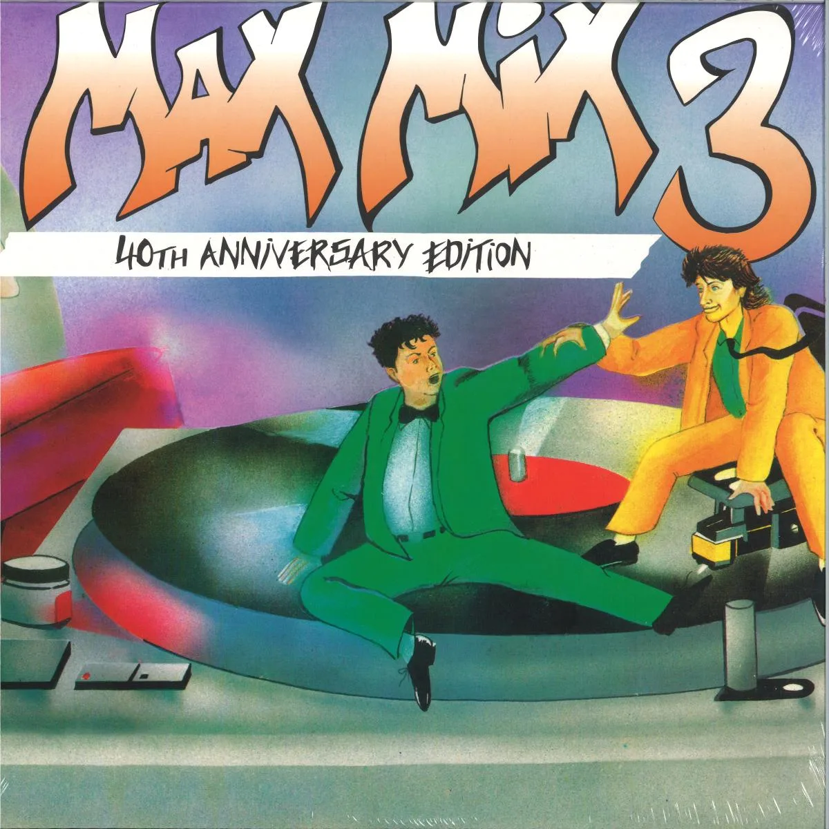 Back cover — Various — MAX MIX 3 40TH ANNIVERSARY EDITION LP 3x12"