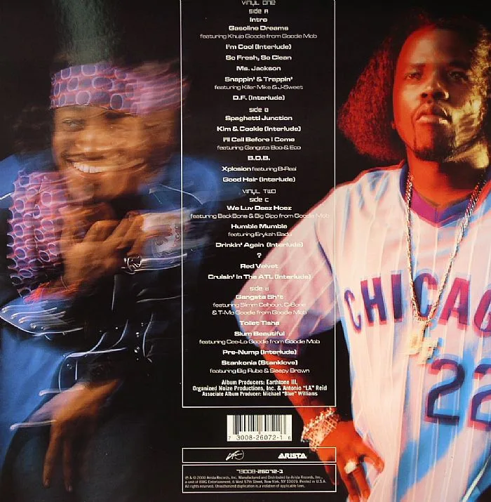 Обратная сторона обложки — OUTKAST — Stankonia