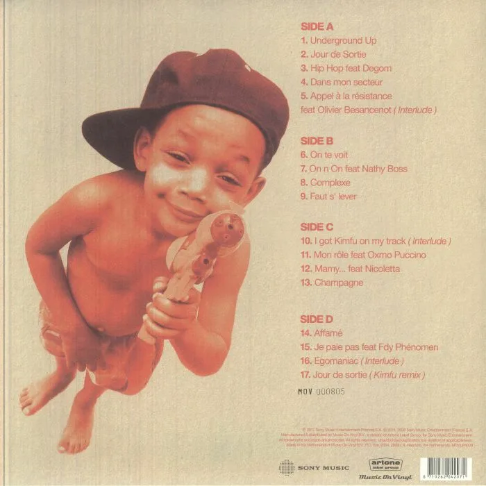 Обратная сторона обложки — JOEYSTARR — Egomaniac (reissue)