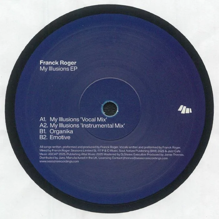 Front cover — Franck ROGER — My Illusions EP
