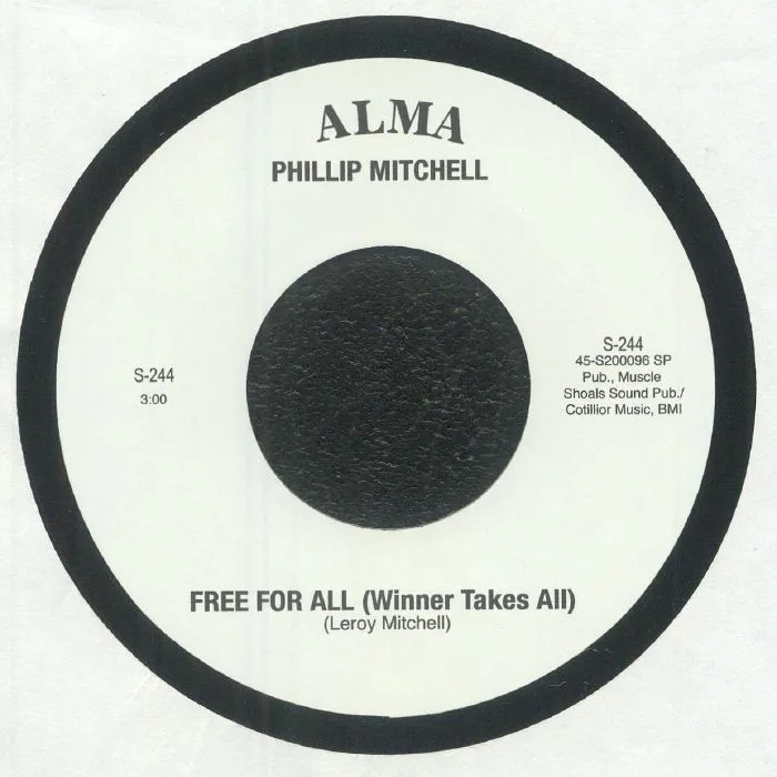 Back cover — Don RAY / PHILLIP MITCHELL — Born A Loser / Free For All
