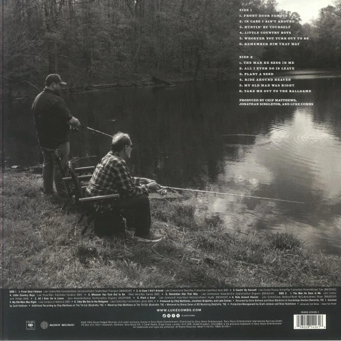 Back cover — Luke COMBS — Fathers & Sons