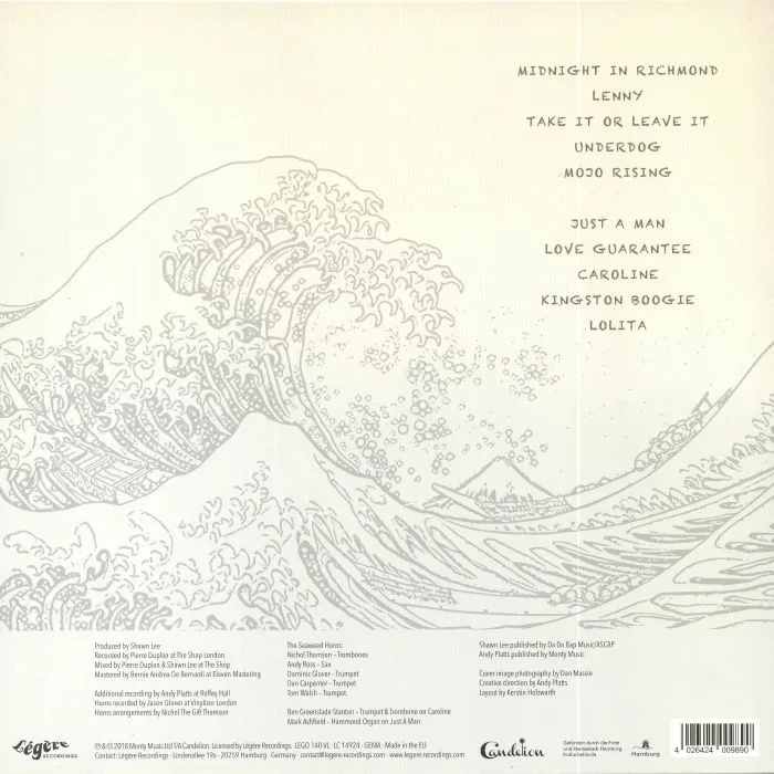 Back cover — YOUNG GUN SILVER FOX — AM Waves