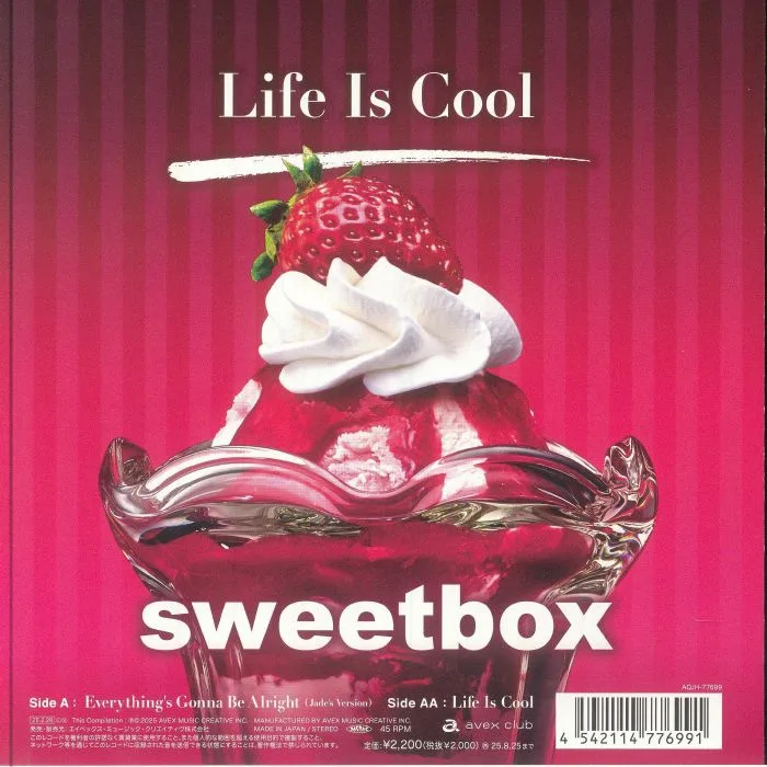 Обратная сторона обложки — SWEETBOX — Everything's Gonna Be Alright