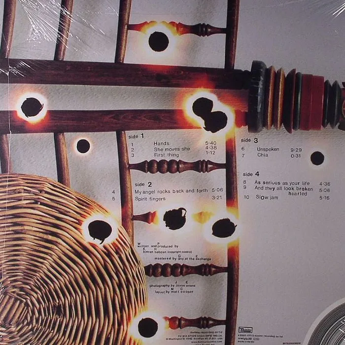 Обратная сторона обложки — FOUR TET — Rounds: 10th Anniversary Edition