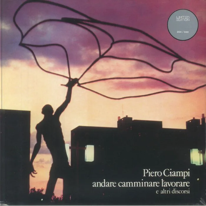 Лицевая сторона обложки — Piero CIAMPI — Andare Camminare Lavorare