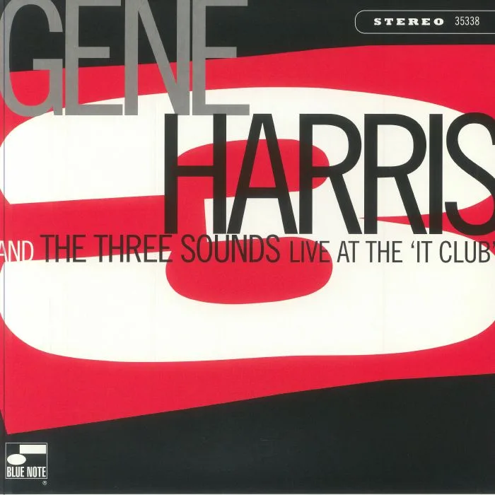 Front cover — Gene HARRIS / THE THREE SOUNDS — Live At The It Club (reissue)