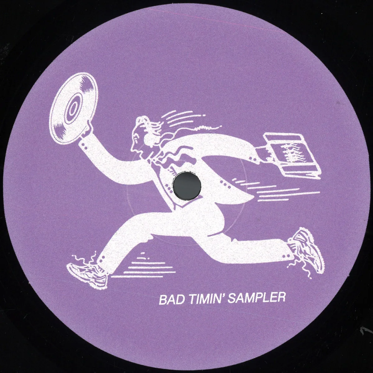 Лицевая сторона обложки — Jex Opolis — Bad Timin' Sampler