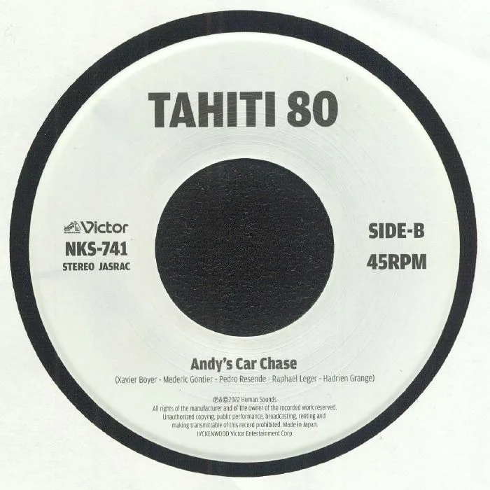 Обратная сторона обложки — TAHITI 80 — Gathering The Wind