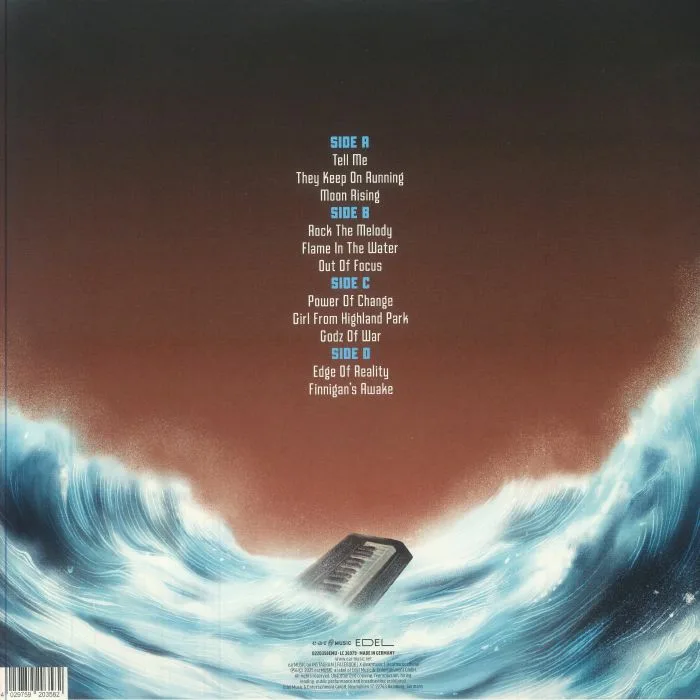 Back cover — Don AIREY — Pushed To The Edge