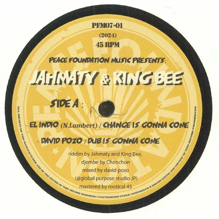 EL INDIO / DAVID POZO / JAHMATY / KING BEE — Change Is Gonna Come