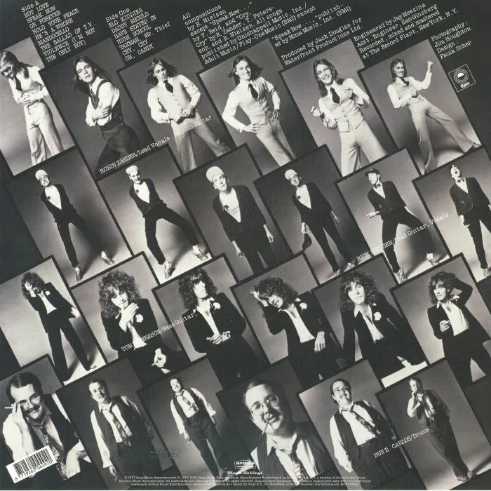 Back cover — CHEAP TRICK — Cheap Trick
