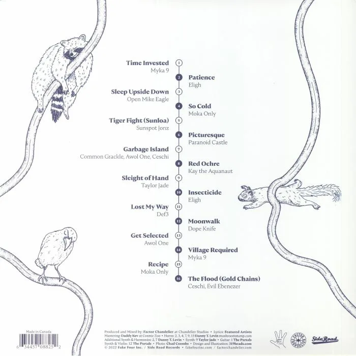 Обратная сторона обложки — FACTOR CHANDELIER — Time Invested II (Deluxe Edition)