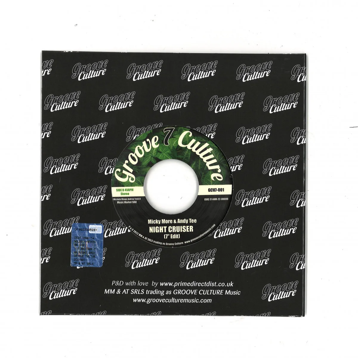 Лицевая сторона обложки — Micky More&Andy Tee — I’m Another Man / Night Cruiser