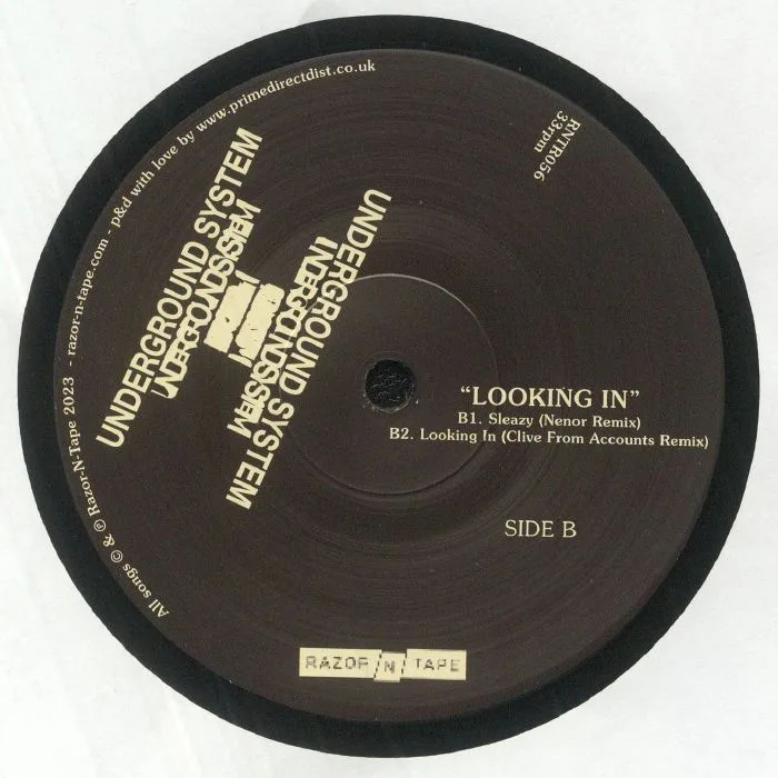 Back cover — UNDERGROUND SYSTEM — Looking In
