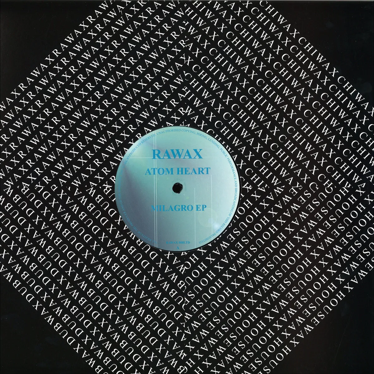 Лицевая сторона обложки — Atom Heart — Milagro Ep