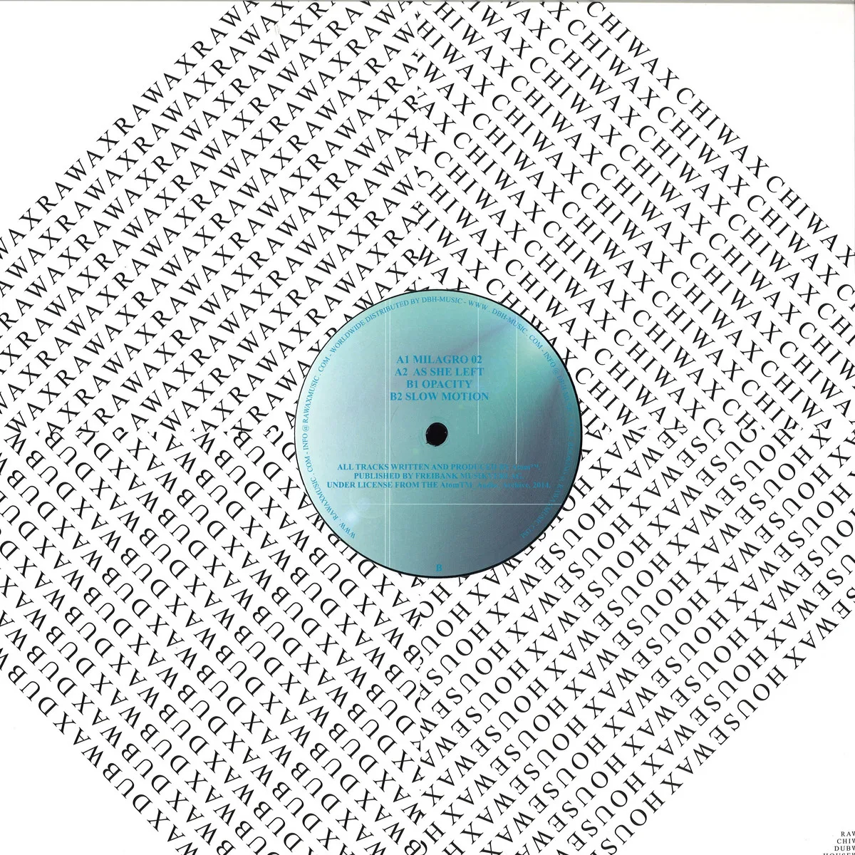 Обратная сторона обложки — Atom Heart — Milagro Ep