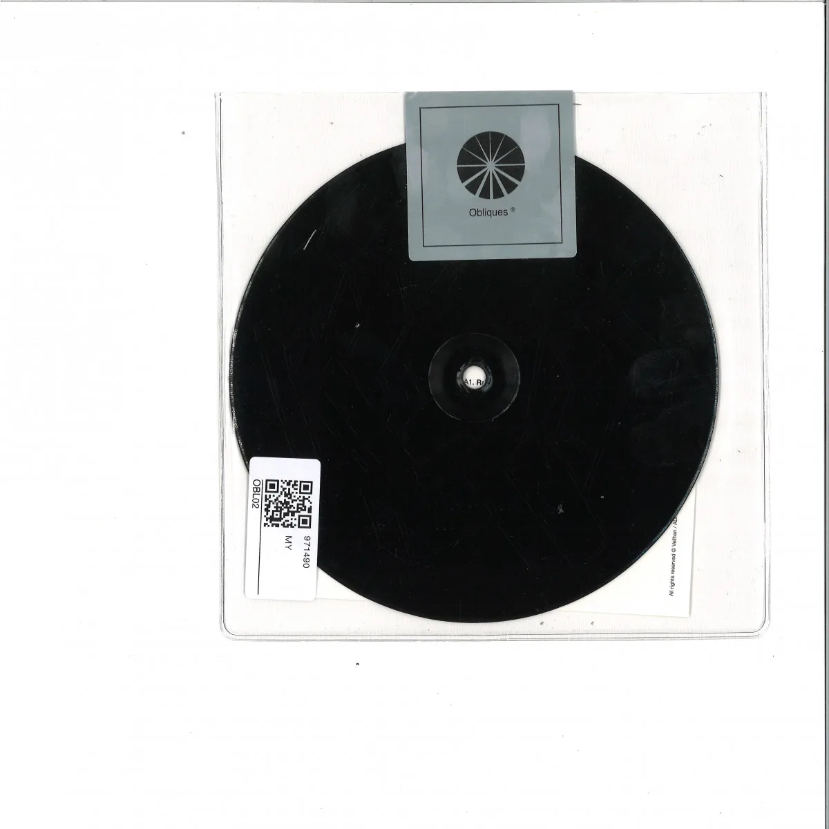 Back cover — Jonathan Fitoussi — MUSIC FOR XAVIER VEILHAN