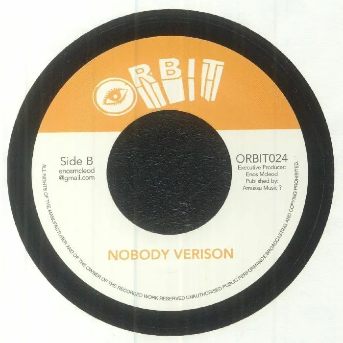 Обратная сторона обложки — Glen BROWN — Nobody Loves You