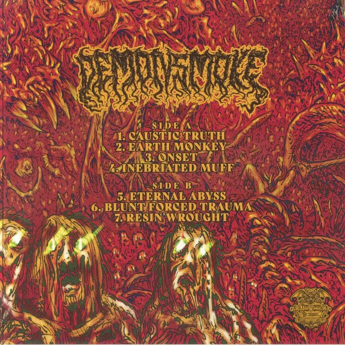 Back cover — DEMONSMOKE — Resin Wrought