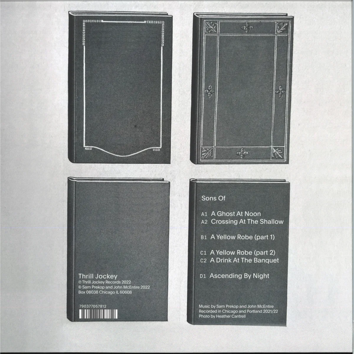 Back cover — Sam Prekop&John Mcentire — Sons Of 2x12"