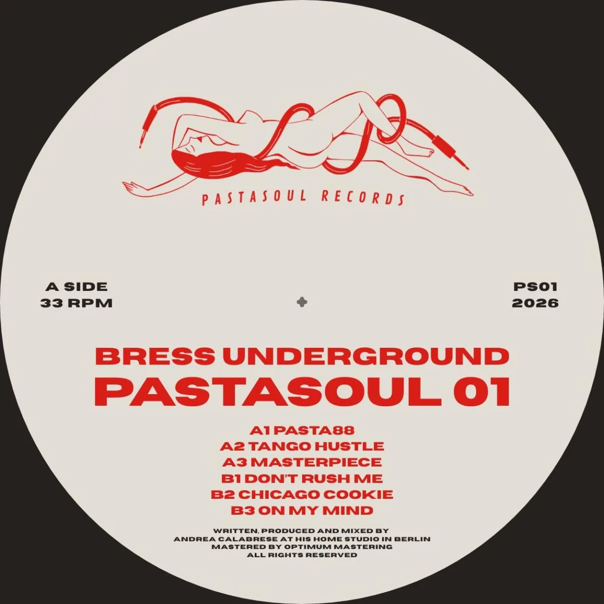 Front cover — Bress Underground — Pastasoul 01