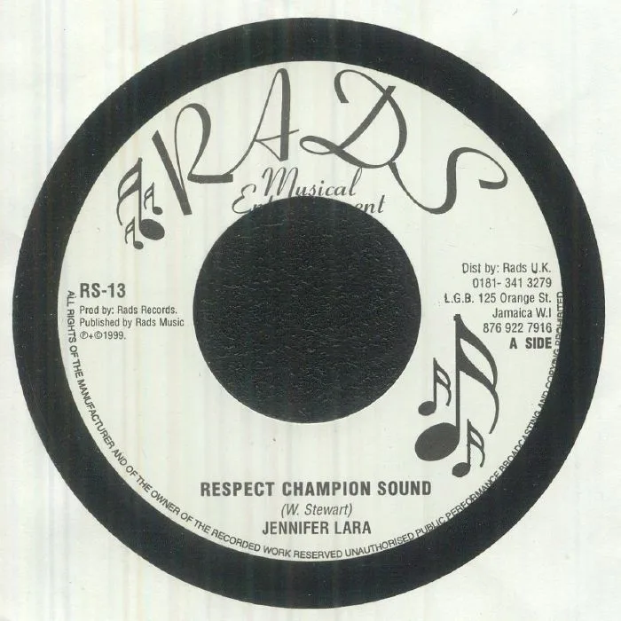 Jennifer LARA — Respect Champion Sound