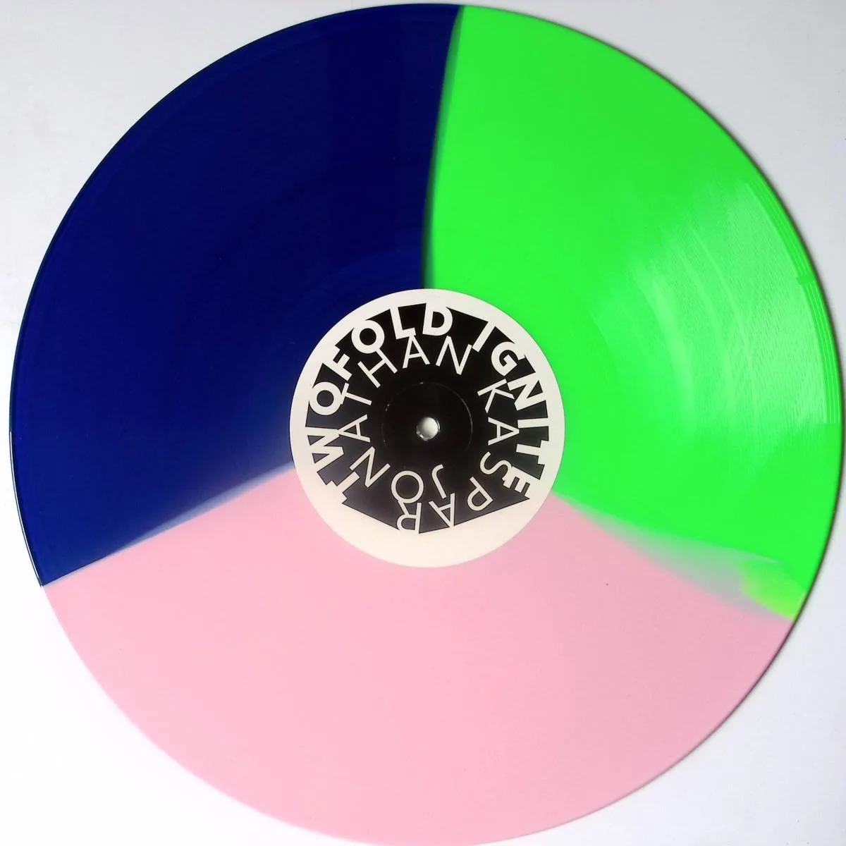 Front cover — Jonathan Kaspar — Twofold - Ignite (Ltd Coloured Vinyl)