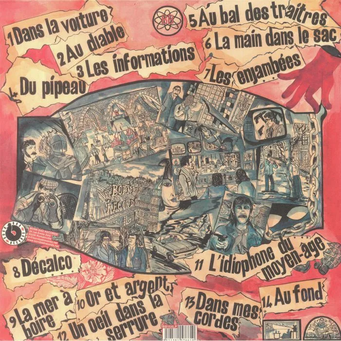 Back cover — FOREVER PAVOT — L'idiophone