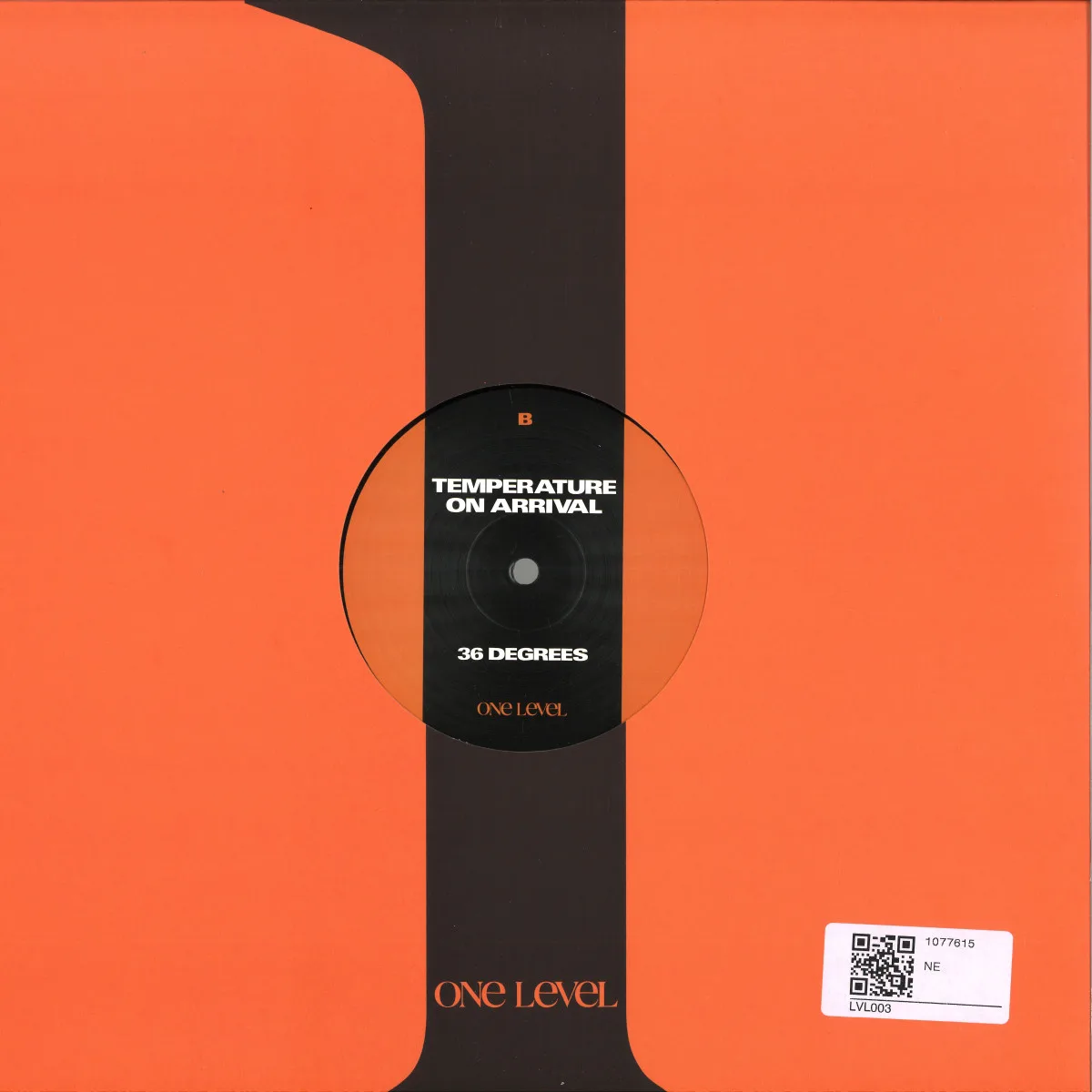 Back cover — Temperature On Arrival — The Tunnel / 36 Degrees