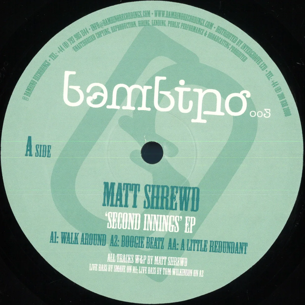 Matt Shrewd — Second Innings Ep