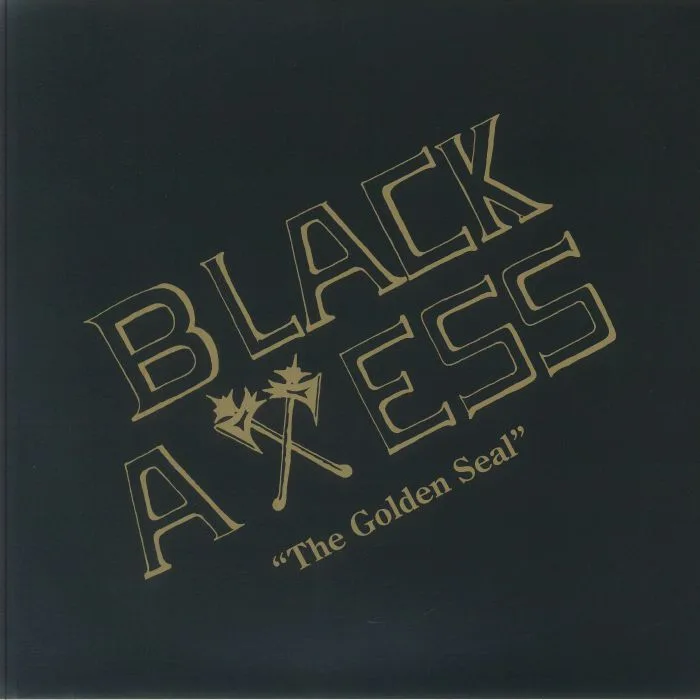 Front cover — BLACK AXESS — The Golden Seal