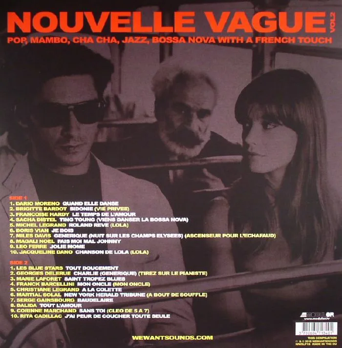 Обратная сторона обложки — VARIOUS — Nouvelle Vague Vol 2